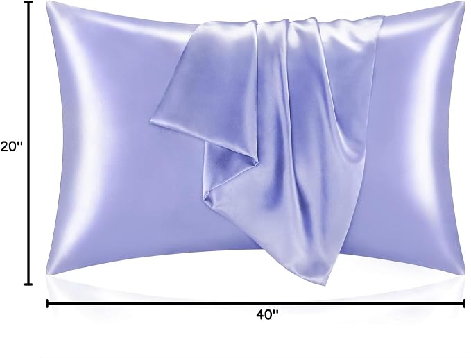 BEDELITE Satin Pillowcase for Hair and Skin, Super Soft and Cooling Similar to - Image 9