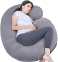 1 MIDDLE ONE Pregnancy Pillow, C Shaped Full Body Pillow by 1MIDDLEONE