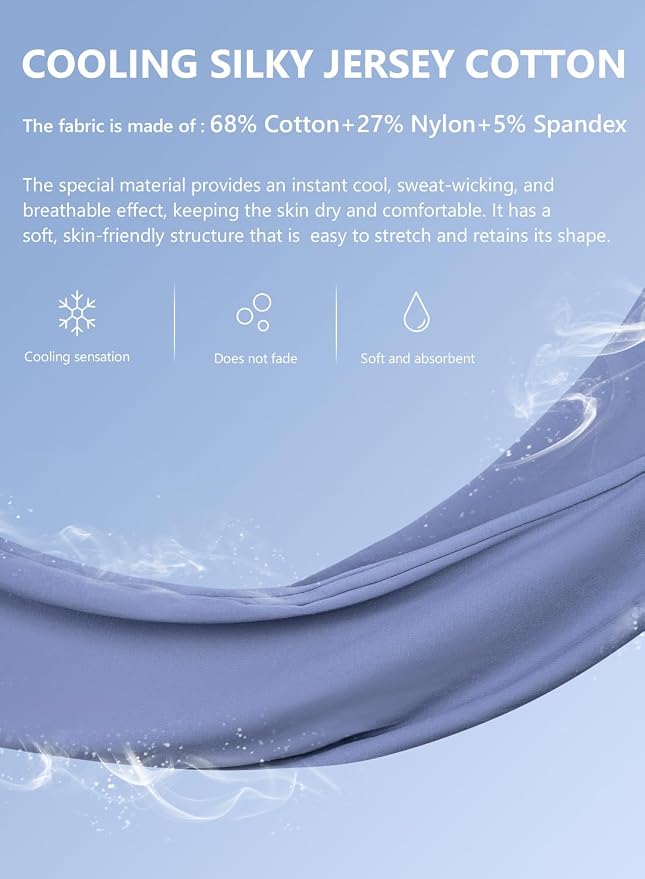 Meiz Pregnancy Pillows, Cooling Silky Pregnancy Pillows - Image 3