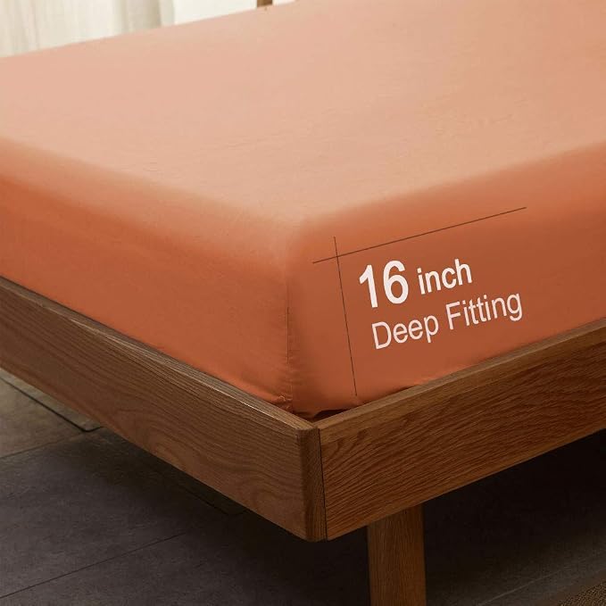 SONORO KATE Bed Sheet Set Super Soft Microfiber 1800 Thread Count Luxury - Image 6