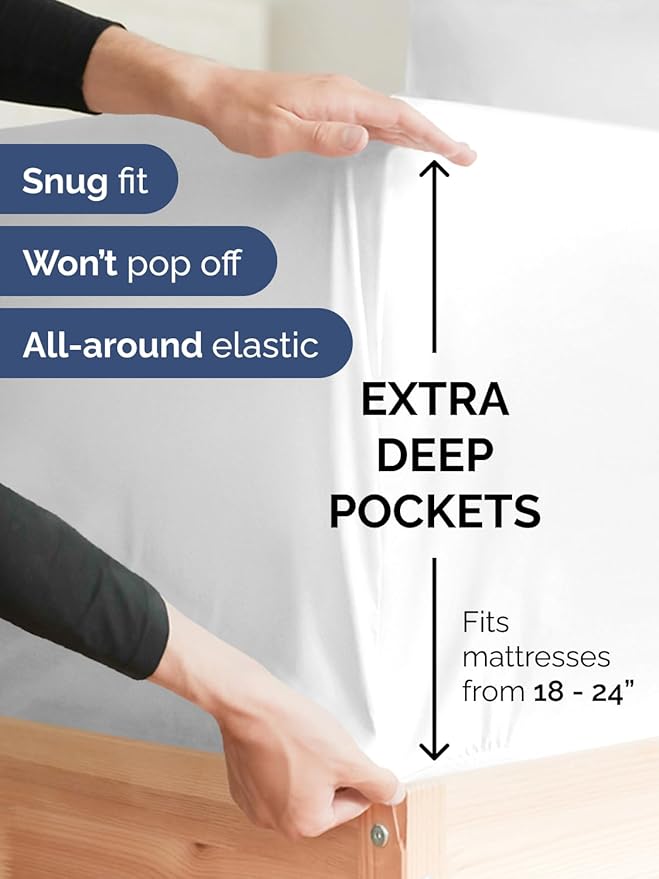 Extra Deep Cal King Sheet Set - Image 3