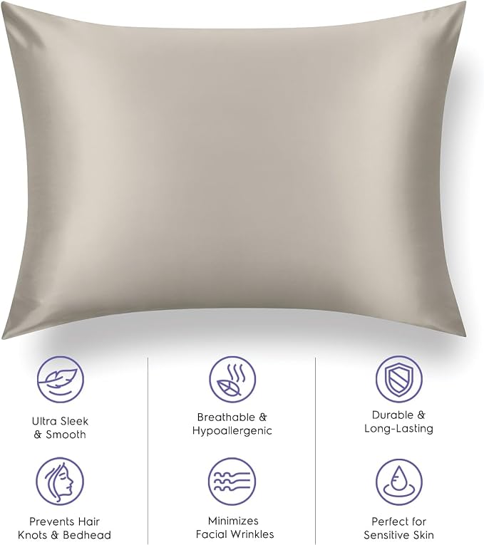 Tafts Silk Pillow Cases - 22mm 100% Pure Mulberry 6A Silk Pillowcase - Image 3