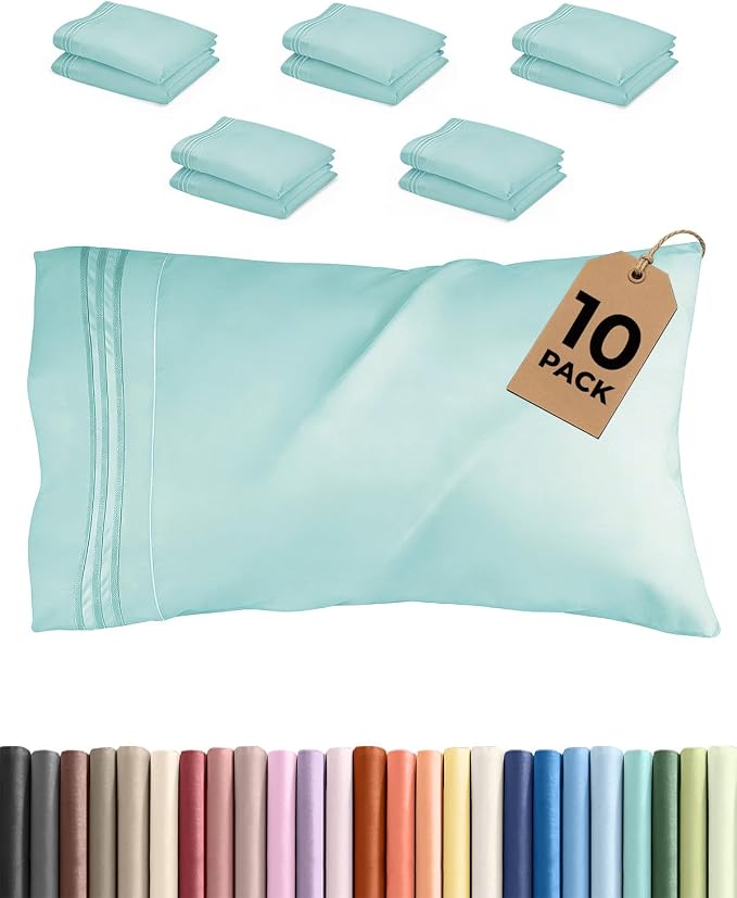 King Pillow Cases Set of 10 by CGKUnlimited