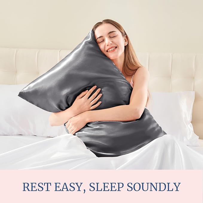 BEDELITE Satin Pillowcase for Hair and Skin, Super Soft Similar to Silk Pillow - Image 5