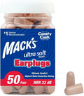 Mack's Ultra Soft Foam Earplugs, 50 Pair by Macks