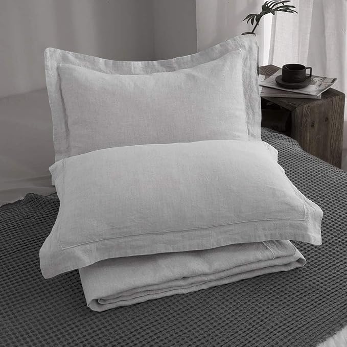 Simple&Opulence 100% Linen Duvet Cover Set - Image 7