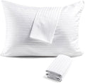FAUNNA 600TC 100% Cotton Pillow Protectors, King Size, 6 Pack, Oeko-TEX by FAUNNA