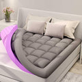 BDEUS Dual Layer 5 Inch Memory Foam Mattress Topper Full Size, 2 Inch Gel by BDEUS