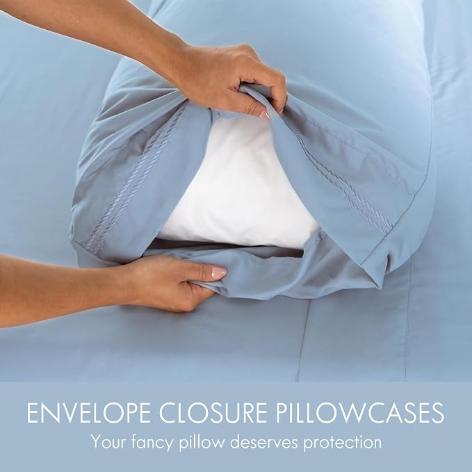 ClevaHome King Size Sheet Set - Image 2