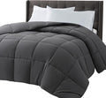 COHOME Twin/Twin XL Size Comforter, All-Season Quilted Down Alternative Duvet by COHOME