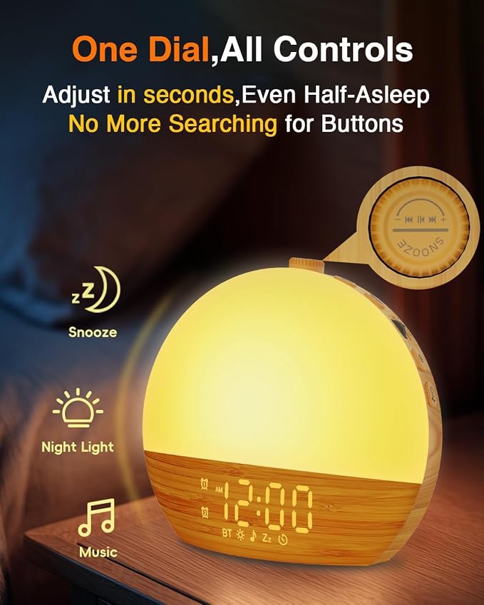 Sunrise Alarm Clock with Sound Machine - Image 4