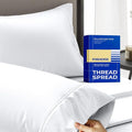 Thread Spread 100% Egyptian Cotton King Size Pillow Cases Set of 2 by THREADSPREAD