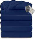 Lavisun Flat Sheets only, 6 Pack Bulk Top Sheets by Lavisun