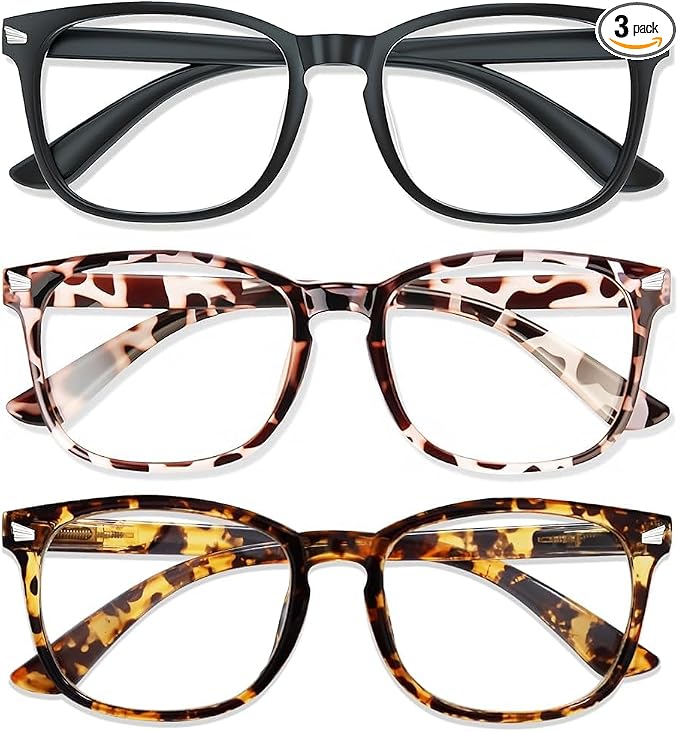 Blue Light Glasses for Woman Men | 99% Blue Light Blocking Glasses for Computer by Wintoo