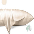 100% Mulberry Silk Pillowcase 2 Pack, King Size Silk Pillow Cases by Unknown