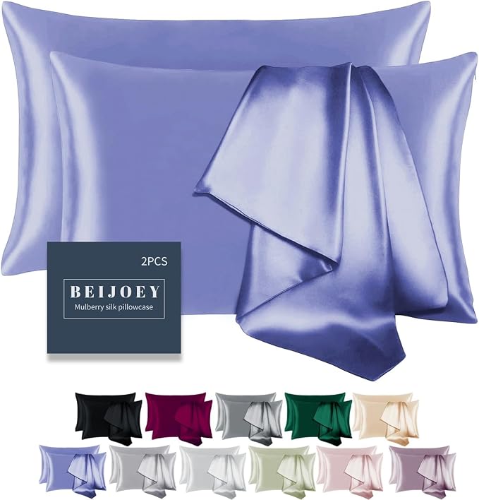 100% Mulberry Silk Pillowcase for Hair and Skin, by BEIJOEY