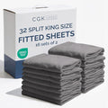 Bulk Case Pack of 16 Fitted Sheets by CGKUnlimited
