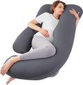 Sasttie Pregnancy Pillows for Sleeping, U Shaped Cooling Full Body Pillow by SASTTIE