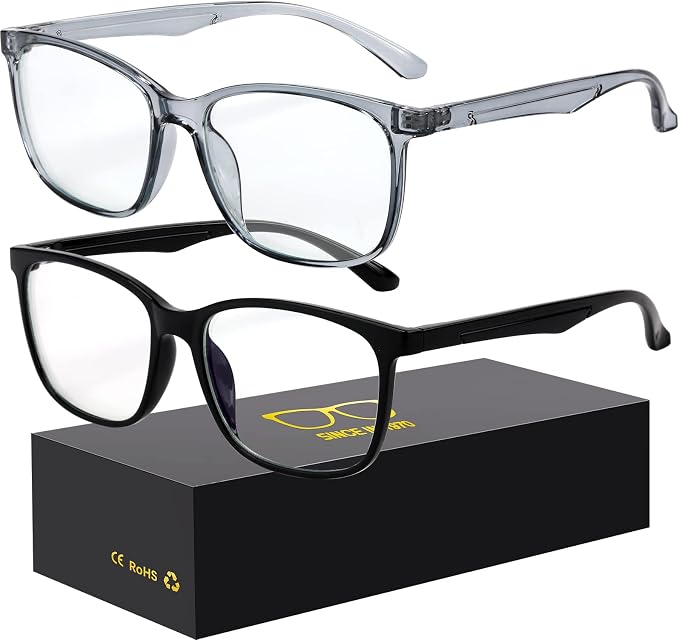 Oilway Blue-Light Blocking Glasses Computer Reading/Gaming/TV/Phones Glasses by Oilway