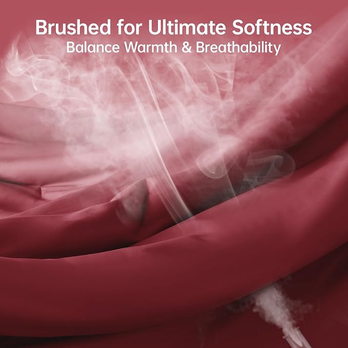 MUXHOMO Queen Comforter Set, All Season Ultra Soft Down Alternative Bedding - Image 3