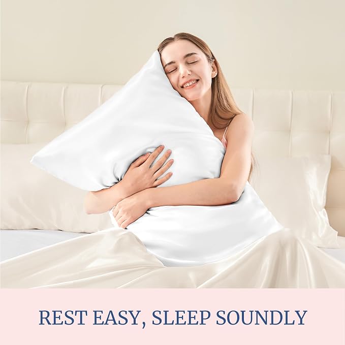 BEDELITE Satin Pillowcase for Hair and Skin, Super Soft Similar to Silk Pillow - Image 5
