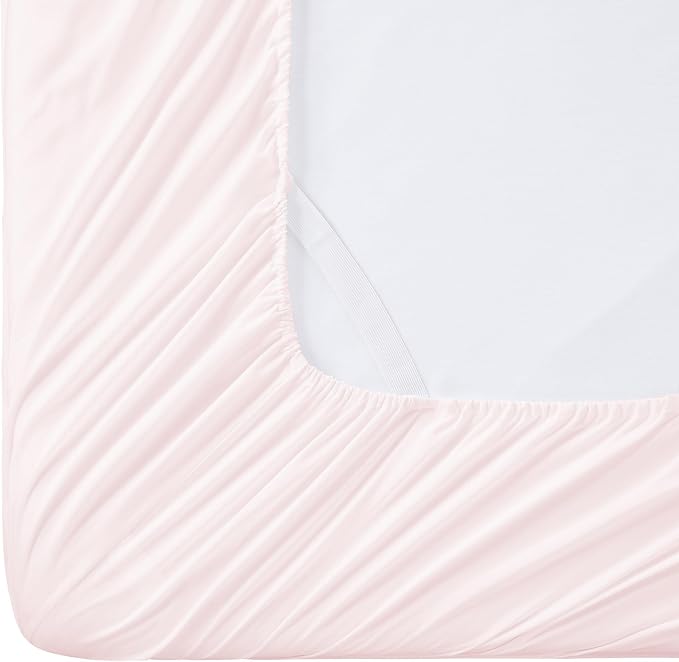 Queen Fitted Sheet Only with Full Elastic & Built in Corner Sheet Straps to - Image 5