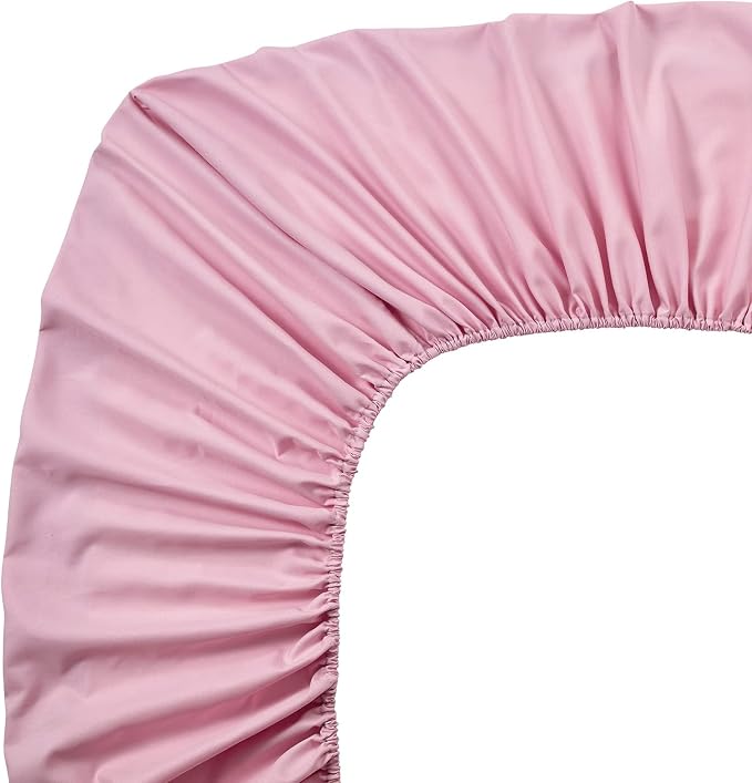 FreshCulture Twin Fitted Sheets, Bulk Pack of 6, Deep Pocket, Soft Microfiber - Image 4