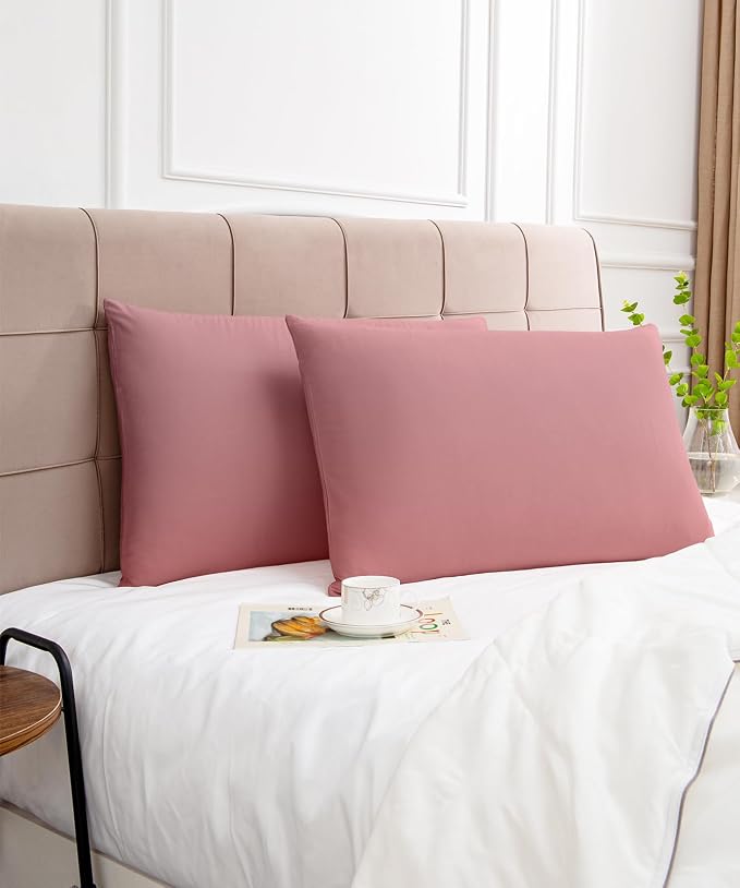Warmstar Cotton Pillow Cases Queen Size Set of 2, 600 Thread Count Pillowcases - Image 7