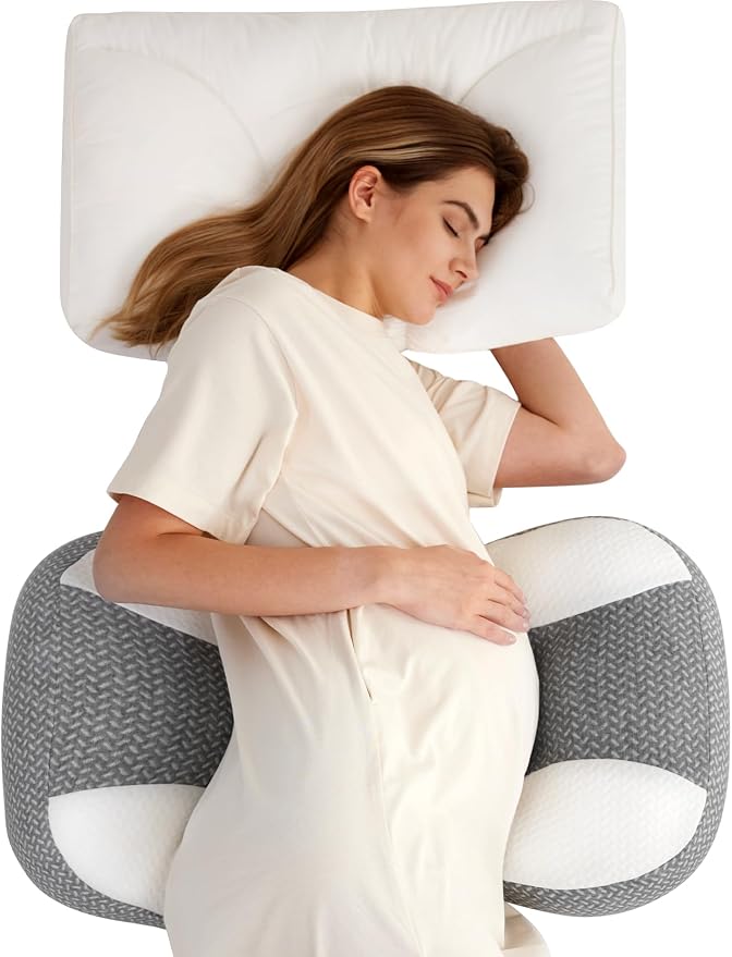 Momcozy Plus W Shaped Pregnancy Pillow by Momcozy