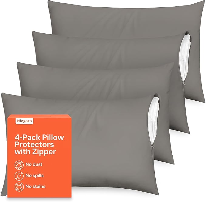 Ultra Soft Pillow Protectors by NiagaraSleepSolution