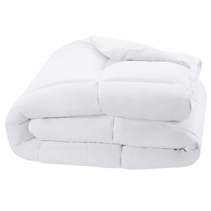 Amazon Basics White Down Alternative Comforter and Duvet Insert - Image 2