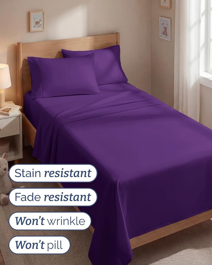 Twin 4 Piece Sheet Set - Image 5