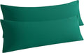 NTBAY Body Pillow Cases Set of 2, 2 Pack Brushed Microfiber 20x54 Pillow Cases by NTBAY