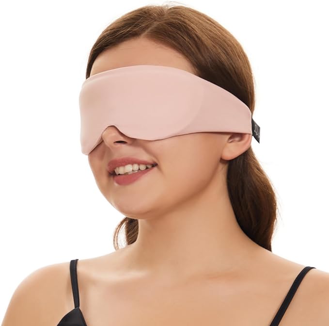 ALASKA BEAR Sleep Mask for Side Sleepers Patented Design, Cup-Shaped and by ALASKABEAR