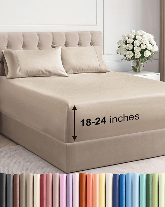 Extra Deep King Sheet Set by CGKUnlimited