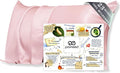PROMEED 23 Momme Grade 6A+ Pink Silk Pillowcase by PromeedTextile