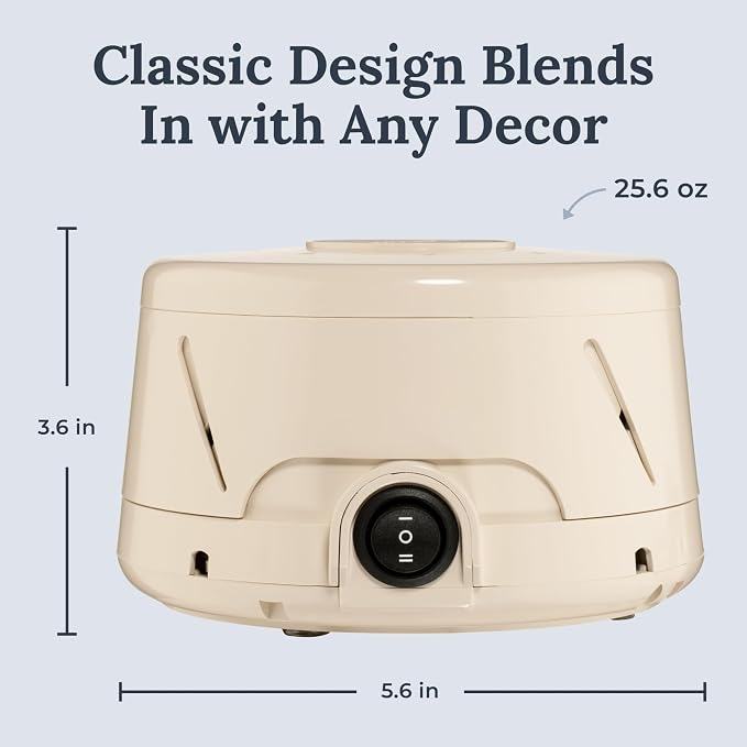 Yogasleep Dohm Classic The Original White Noise Machine, Soothing Natural Sound - Image 5