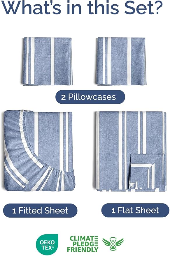 Extra Deep Twin Sheet Set - Image 2