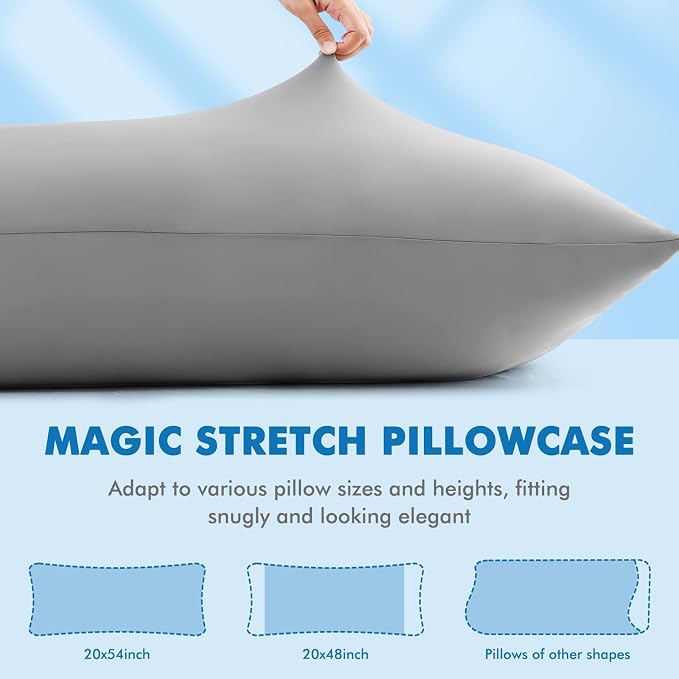 Avolare Cooling Body Pillow Cases 1 Pack, Arc-Chill 3.0 Cooling Body Pillow - Image 4
