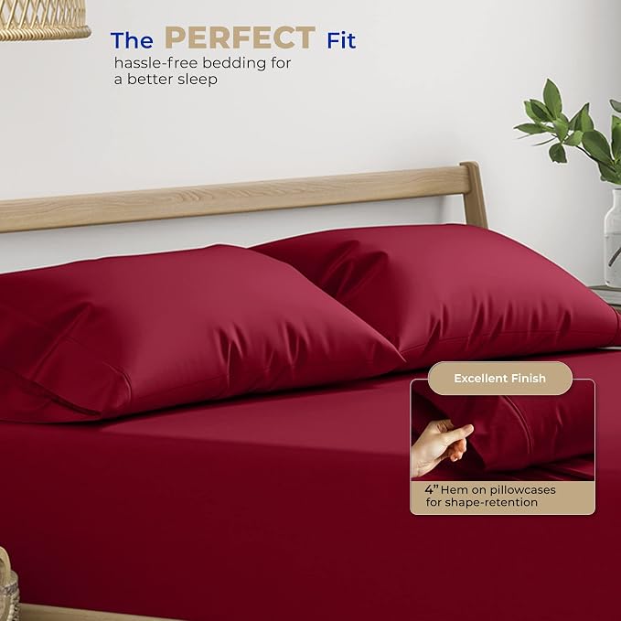 Thread Spread 100% Cotton King Size Pillow Cases Set of 2 - Image 4
