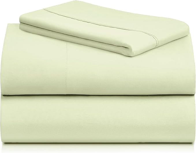 LuxClub 3 PC Twin Sheet Set, Deep Pockets Wrinkle Free Cooling Bed Sheets Hotel - Image 8