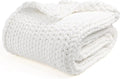 YnM Velvet Weighted Blanket, Handmade Chunky Knitted Design, Soft and Cozy by YNM