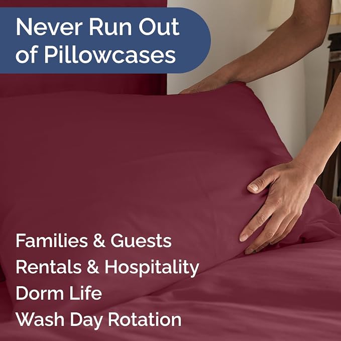 King Pillow Cases Set of 8 - Image 5
