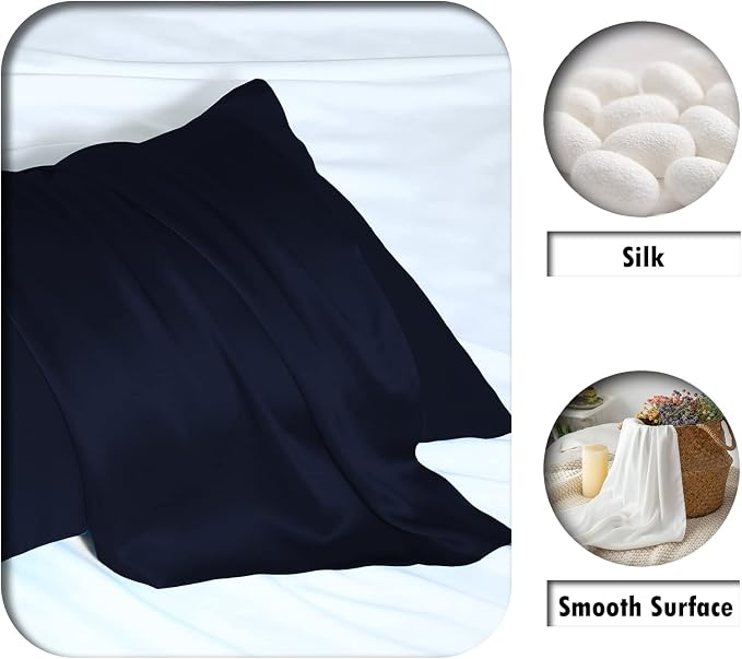 Natural Mulberry Silk Pillowcase - Image 2