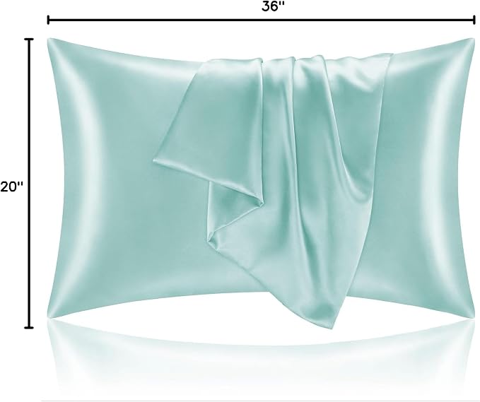 BEDELITE Satin Pillowcase for Hair and Skin, Super Soft and Cooling Similar to - Image 9