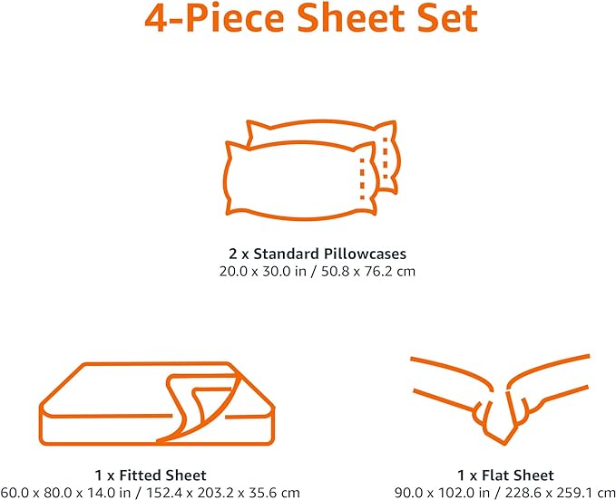 Amazon Basics Lightweight Super Soft Breathable Wrinkle-Resistant Microfiber - Image 6