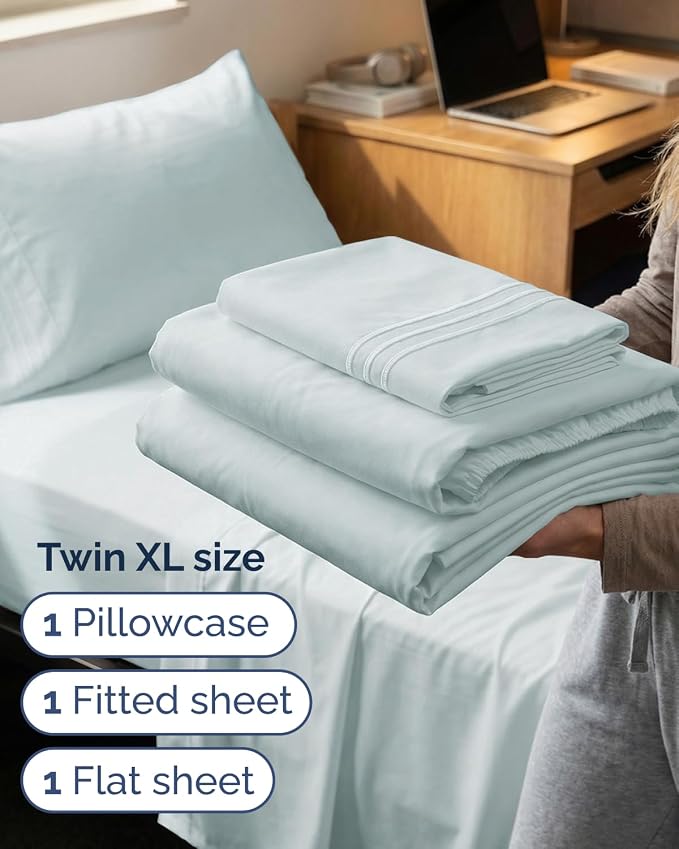 Twin XL Size 3 Piece Sheet Set - Image 3