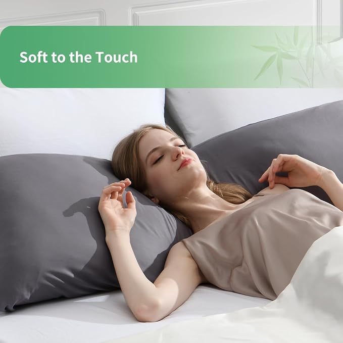Body Pillowcase, Cooling Viscose from Bamboo Pillow Cover - Image 3