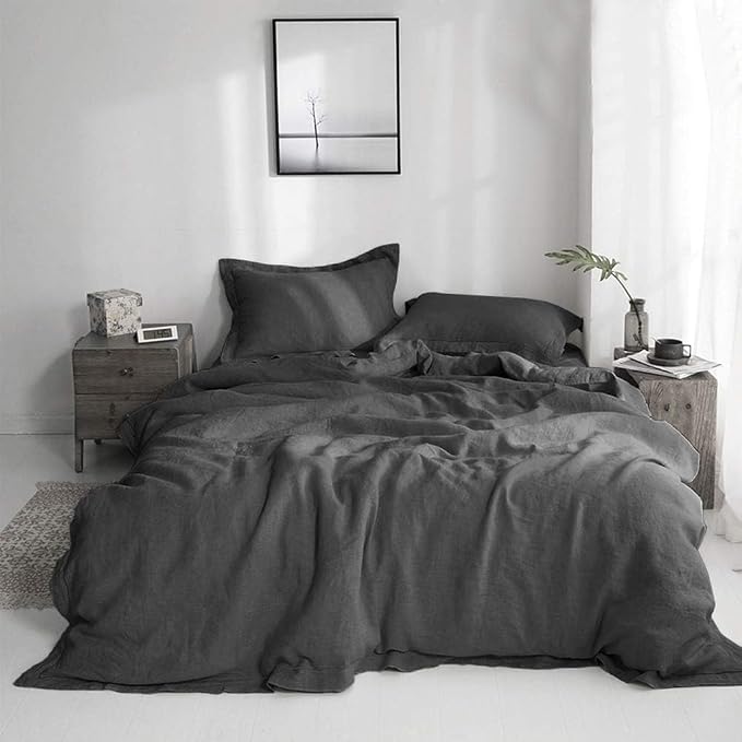 Simple&Opulence 100% Linen Duvet Cover Set by SimpleOpulence