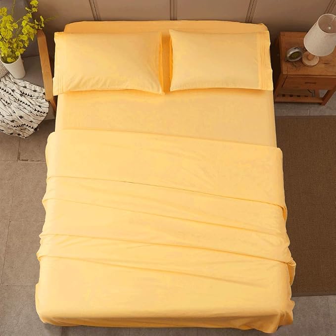 SONORO KATE Bed Sheet Set Super Soft Microfiber 1800 Thread Count Luxury - Image 8